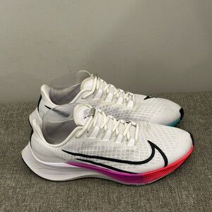 Nike Air Zoom Pegasus 37 Women’s White Multi Color Way Size 8.5